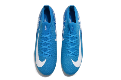 Unisex Nike Air Zoom Mercurial Vapor 16 Elite FG Football Boots - Blue/White/Black