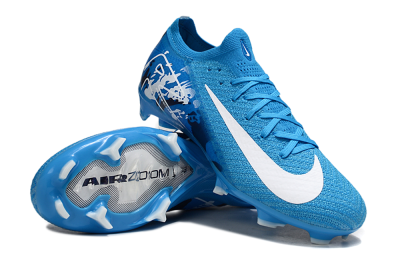 Unisex Nike Air Zoom Mercurial Vapor 16 Elite FG Football Boots - Blue/White/Black