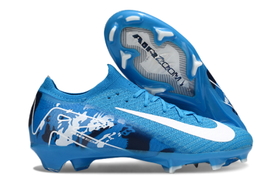 Unisex Nike Air Zoom Mercurial Vapor 16 Elite FG Football Boots - Blue/White/Black