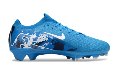 Unisex Nike Air Zoom Mercurial Vapor 16 Elite FG Football Boots - Blue/White/Black