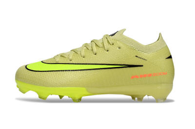 Kids Nike Air Zoom Mercurial Vapor 16 Elite FG Football Boots - Yellow/Black/Red