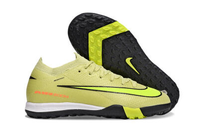 Kids Nike Air Zoom Mercurial Vapor 16 Elite TF Football Shoes - Yellow/Black/Red