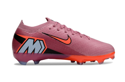 Kids Nike Air Zoom Mercurial Vapor 16 Elite FG Football Boots - Pink/Black/Red