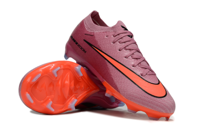 Kids Nike Air Zoom Mercurial Vapor 16 Elite FG Football Boots - Pink/Black/Red