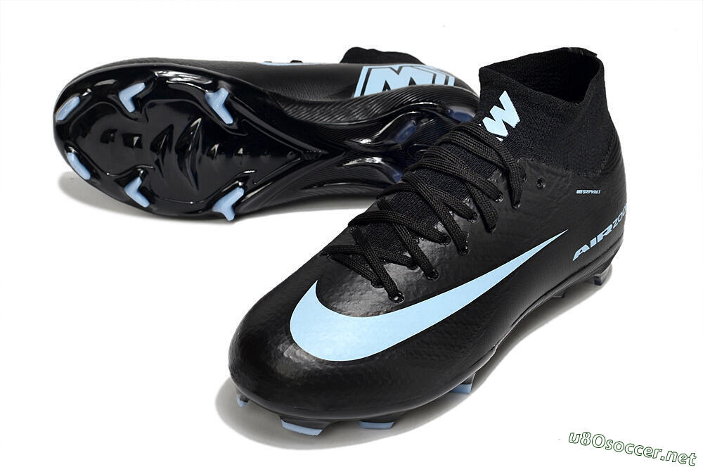 Kids Nike Air Zoom Mercurial Superfly 10 Elite FG Football Boots - Black/Jade 3