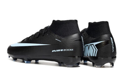 Kids Nike Air Zoom Mercurial Superfly 10 Elite FG Football Boots - Black/Jade