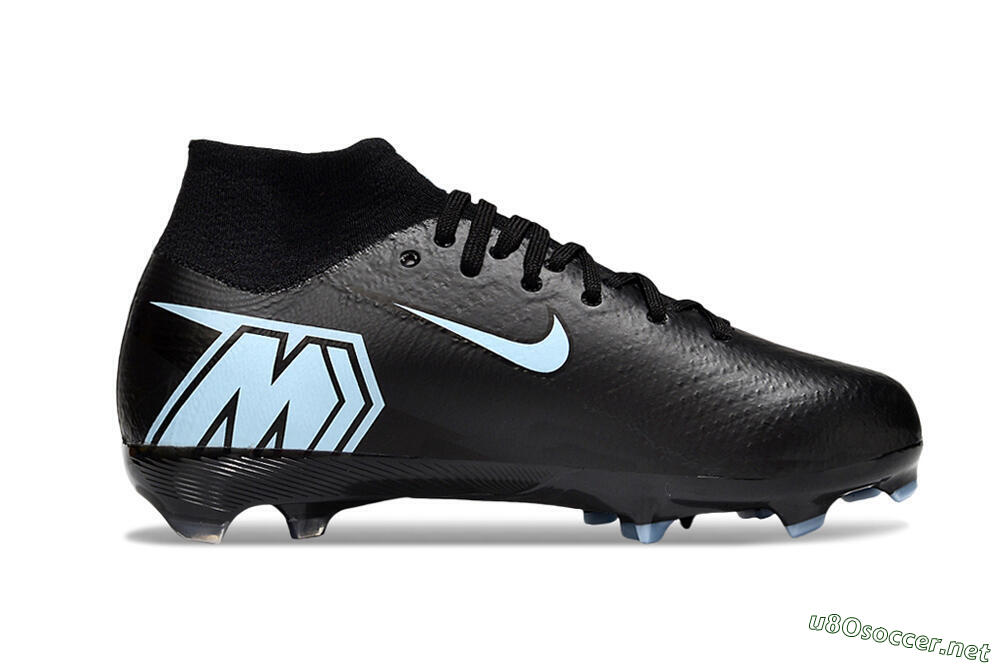 Kids Nike Air Zoom Mercurial Superfly 10 Elite FG Football Boots - Black/Jade 5