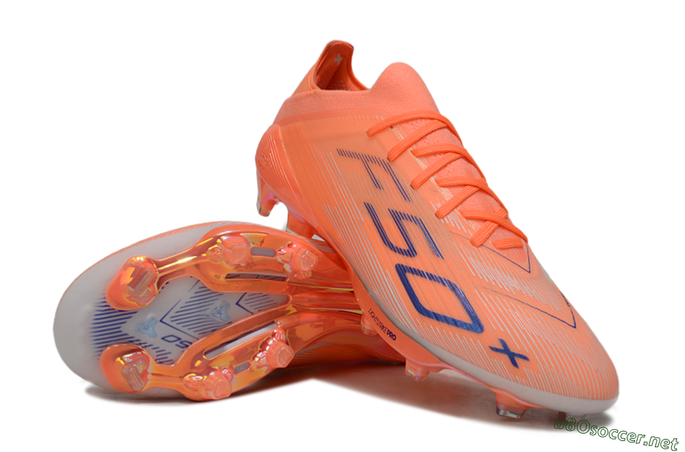Men's Adidas F50+ Elite FG Football Boots - Red/Blue/White 3