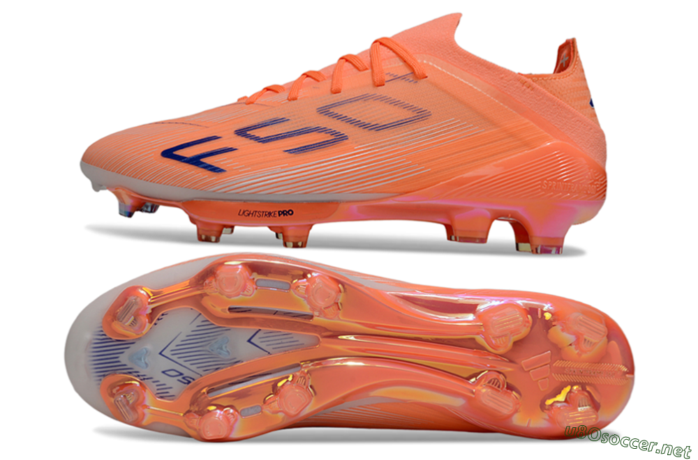 Men's Adidas F50+ Elite FG Football Boots - Red/Blue/White 1