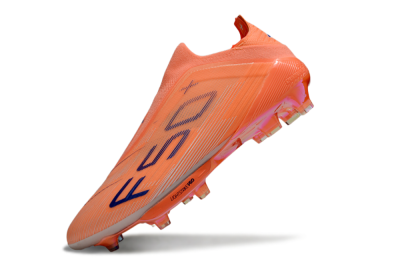 Men's Adidas F50+ Elite Laceless FG Football Boots - Red/Blue/White