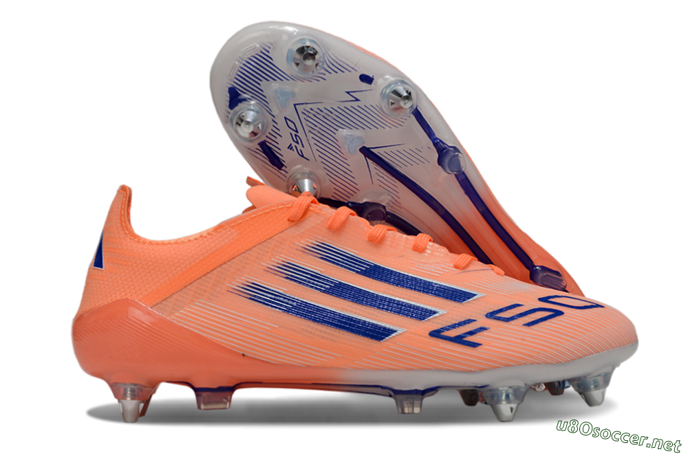 Men's Adidas F50 Elite SG Football Boots - Red/Blue/White 2