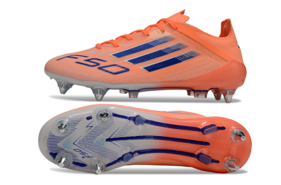 Men's Adidas F50 Elite SG Football Boots - Red/Blue/White