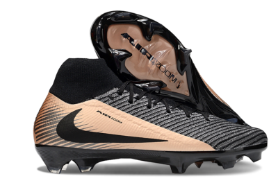 Unisex Nike Air Zoom Mercurial Superfly 10 Elite FG Football Boots - White/Black/Gold
