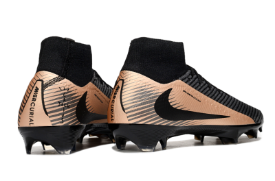 Unisex Nike Air Zoom Mercurial Superfly 10 Elite FG Football Boots - White/Black/Gold