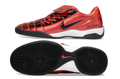 Men's Nike Air Zoom Total 90 III IC Football Shoes - Red/Black/White