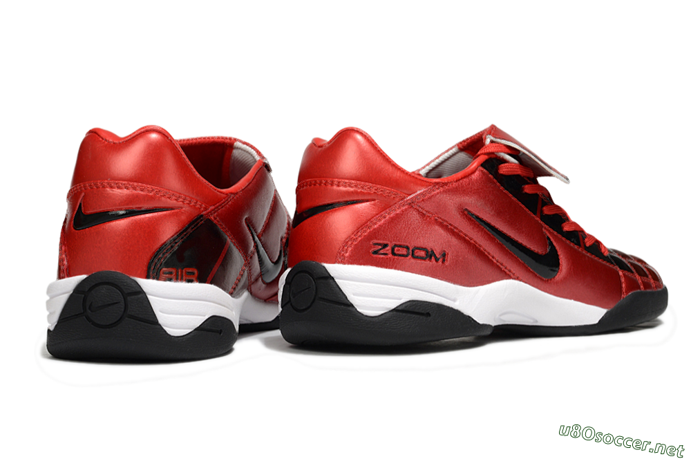Men's Nike Air Zoom Total 90 III IC Football Shoes - Red/Black/White 6