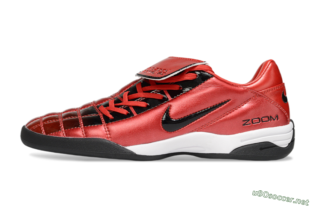 Men's Nike Air Zoom Total 90 III IC Football Shoes - Red/Black/White 0