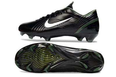 Unisex Nike Air Zoom Mercurial Vapor 16 Elite FG Football Boots - Black/White/Green