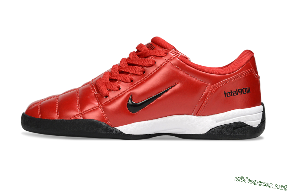 Men's Nike Total 90 III IC Football Shoes - Red/Black/White 0