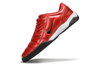 Men's Nike Total 90 III IC Football Shoes - Red/Black/White
