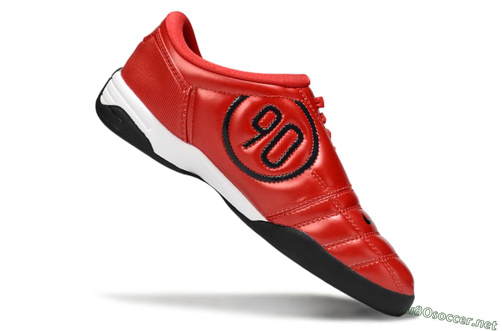 Men's Nike Total 90 III IC Football Shoes - Red/Black/White 4
