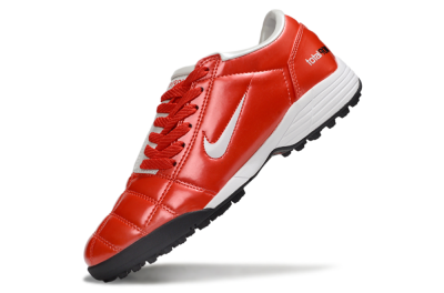 Unisex Nike Total 90 III TF Football Shoes - Red/White/Black