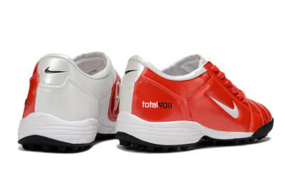 Unisex Nike Total 90 III TF Football Shoes - Red/White/Black