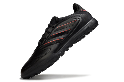 Men's Adidas Copa Pure 3 TF Football Shoes - Black/Red
