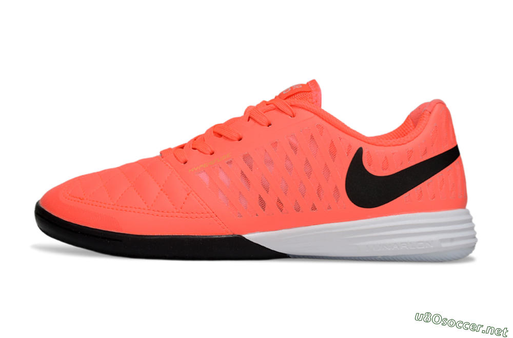 Men's Nike Lunar Gato 2 IC Football Shoes - Red/Black/White 0