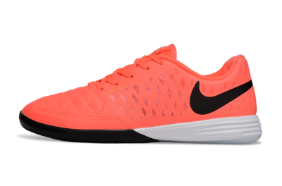 Men's Nike Lunar Gato 2 IC Football Shoes - Red/Black/White