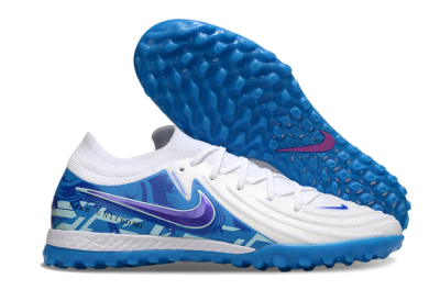 Men's Nike Phantom GX 2 Elite TF Football Shoes - White/Blue