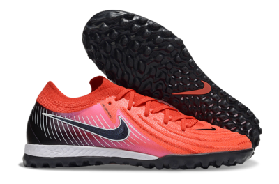 Men's Nike Phantom GX 2 Elite TF Football Shoes - Red/Black/White