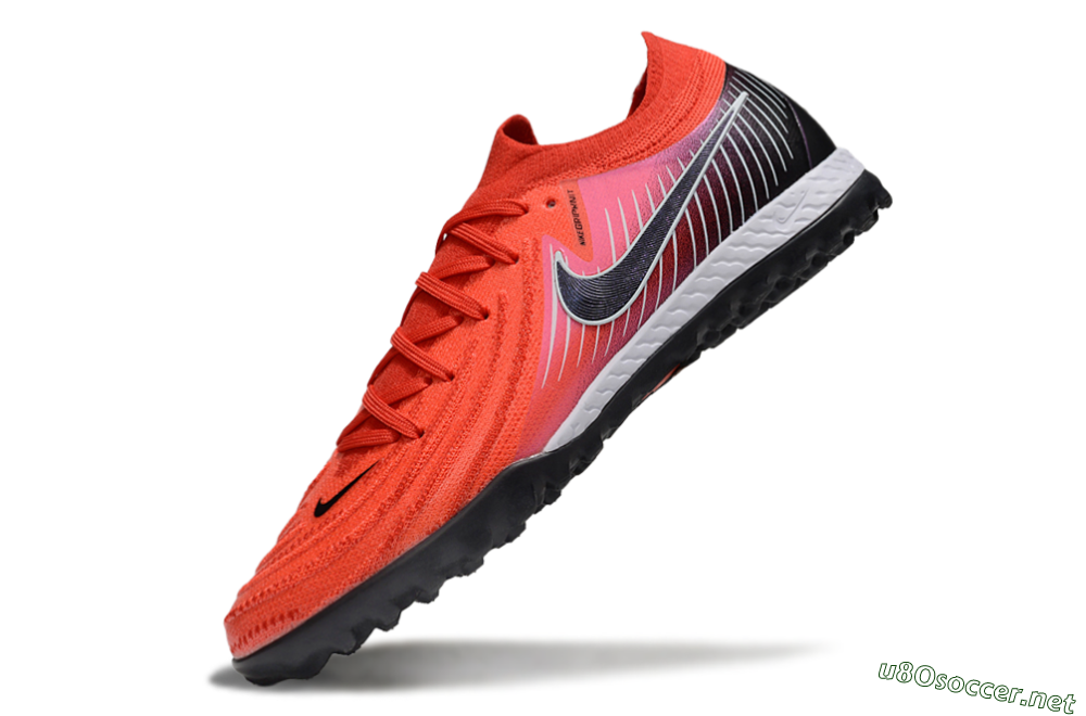 Men's Nike Phantom GX 2 Elite TF Football Shoes - Red/Black/White 5
