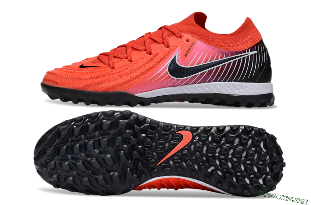 Men's Nike Phantom GX 2 Elite TF Football Shoes - Red/Black/White 1