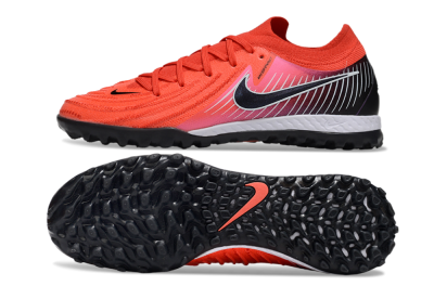 Men's Nike Phantom GX 2 Elite TF Football Shoes - Red/Black/White