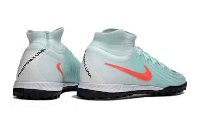 Men's Nike Phantom Luna Elite NU TF Football Shoes - Jade/Red/White
