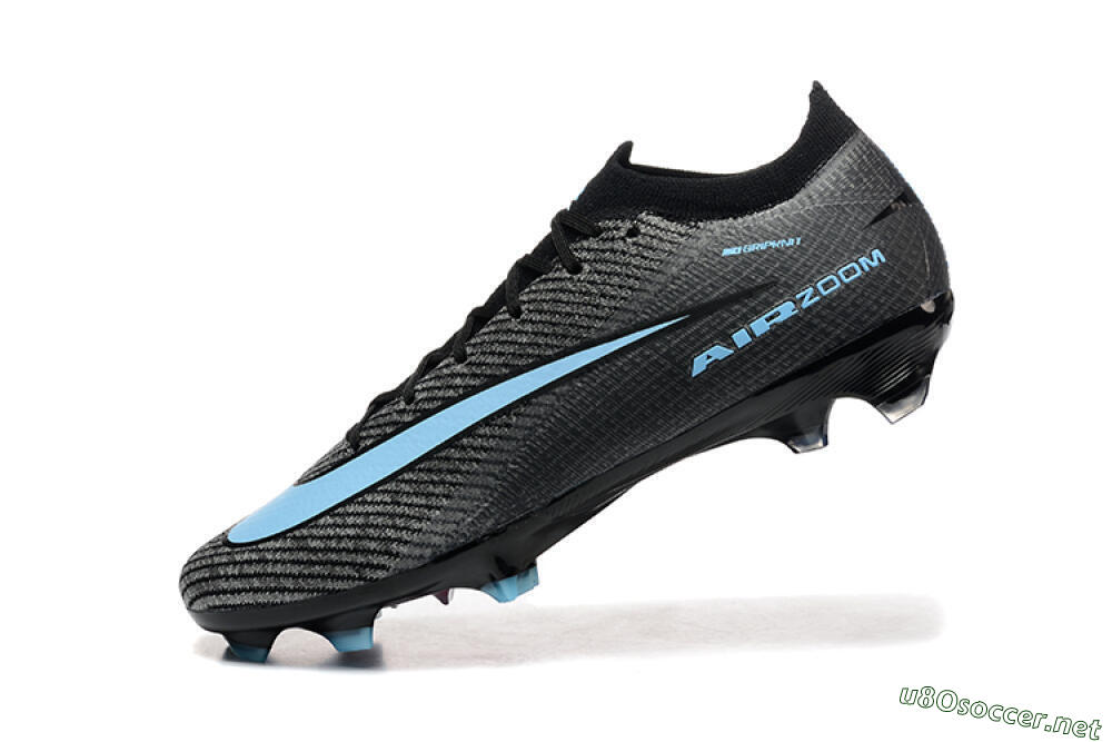Men's Nike Air Zoom Mercurial Vapor 16 Elite FG Football Boots - Grey/Black/Jade 8