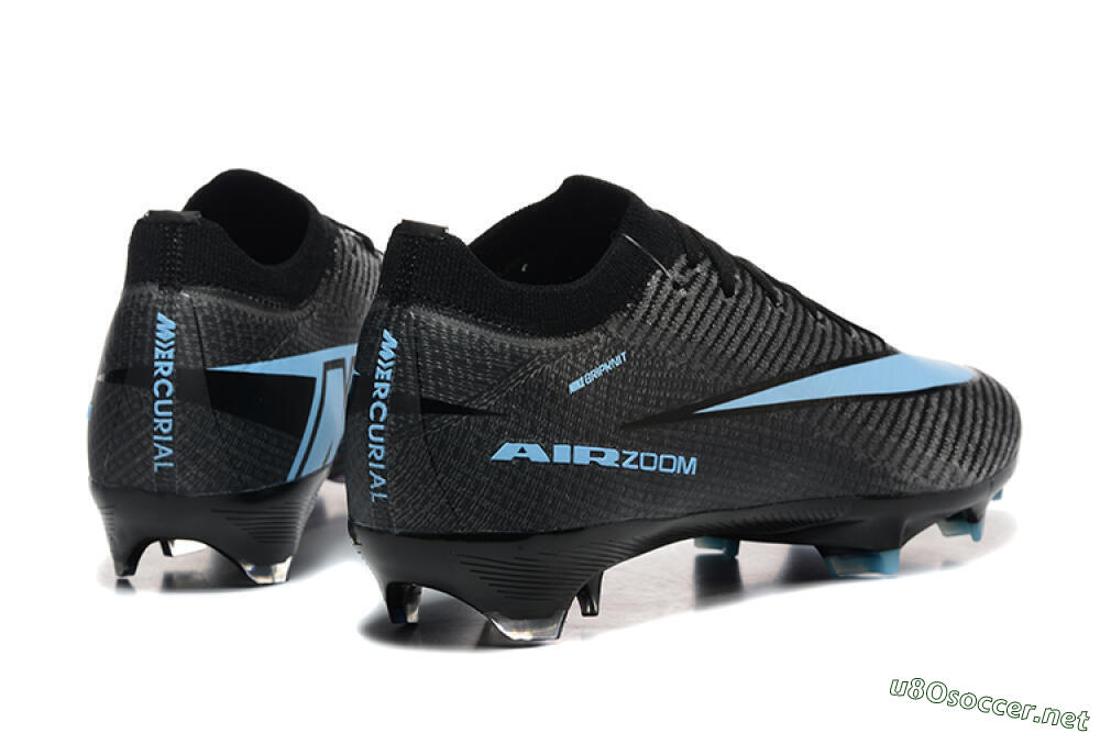 Men's Nike Air Zoom Mercurial Vapor 16 Elite FG Football Boots - Grey/Black/Jade 9