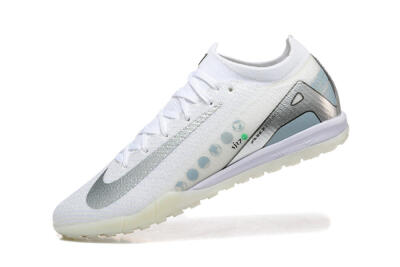 Men's Nike Air Zoom Mercurial Vapor 16 Elite TF Football Shoes - Beige/Silver/White