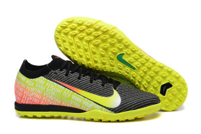 Men's Nike Air Zoom Mercurial Vapor 16 Elite TF Football Shoes - Black/Yellow/Red