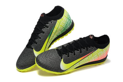 Men's Nike Air Zoom Mercurial Vapor 16 Elite TF Football Shoes - Black/Yellow/Red
