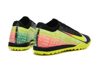 Men's Nike Air Zoom Mercurial Vapor 16 Elite TF Football Shoes - Black/Yellow/Red