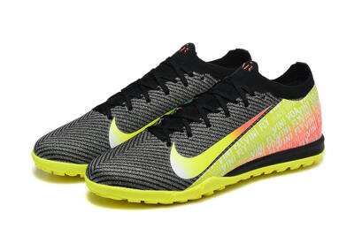 Men's Nike Air Zoom Mercurial Vapor 16 Elite TF Football Shoes - Black/Yellow/Red