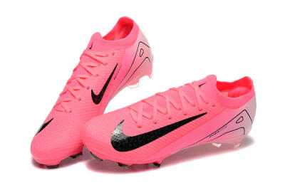 Men's Nike Air Zoom Mercurial Vapor 16 Elite FG Football Boots - Pink/Black