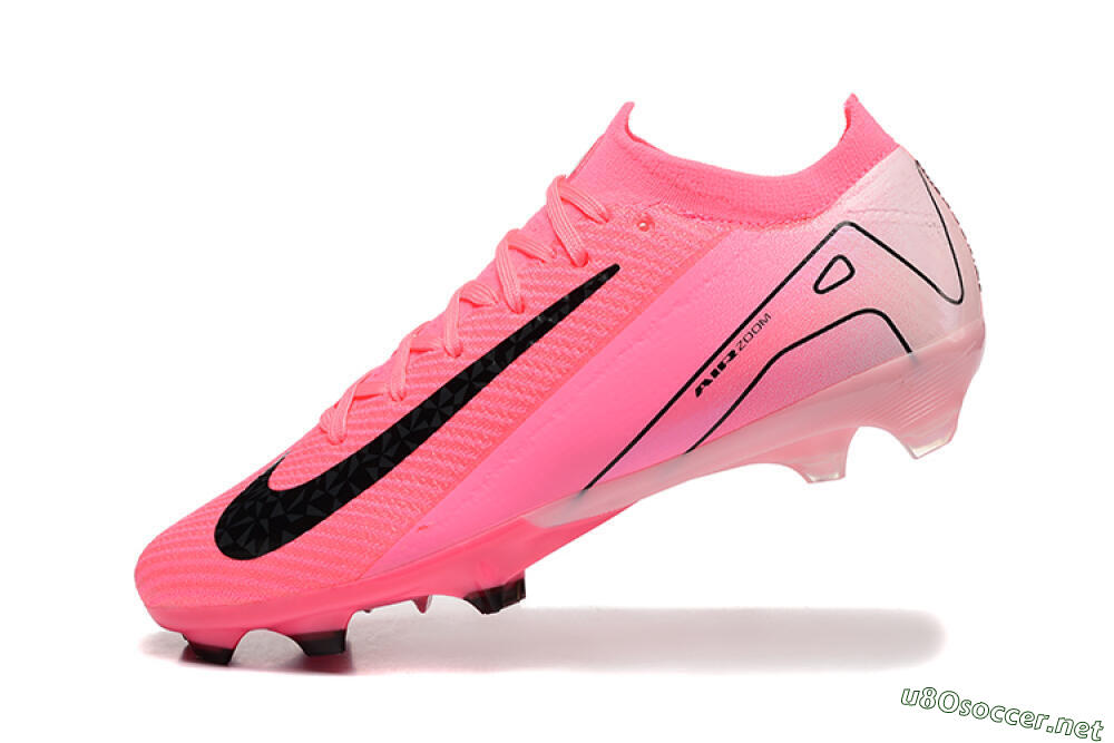 Men's Nike Air Zoom Mercurial Vapor 16 Elite FG Football Boots - Pink/Black 8