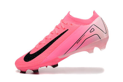 Men's Nike Air Zoom Mercurial Vapor 16 Elite FG Football Boots - Pink/Black