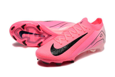 Men's Nike Air Zoom Mercurial Vapor 16 Elite FG Football Boots - Pink/Black