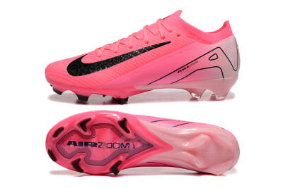 Men's Nike Air Zoom Mercurial Vapor 16 Elite FG Football Boots - Pink/Black