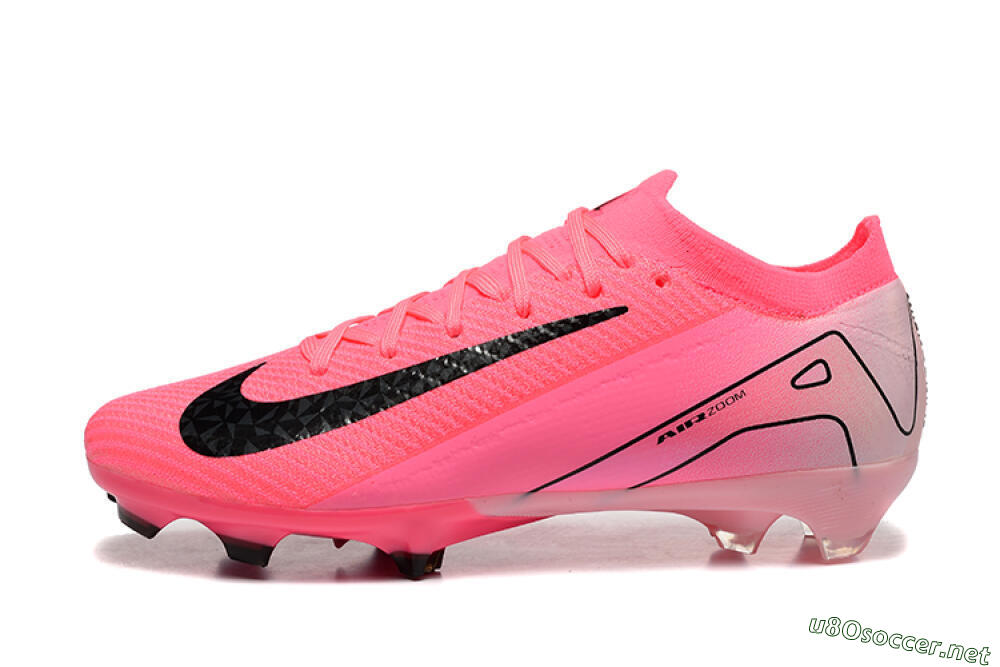 Men's Nike Air Zoom Mercurial Vapor 16 Elite FG Football Boots - Pink/Black 0