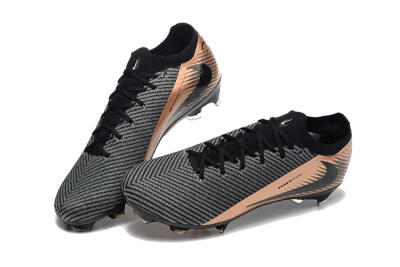Men's Nike Air Zoom Mercurial Vapor 16 Elite FG Football Boots - Grey/Black/Gold